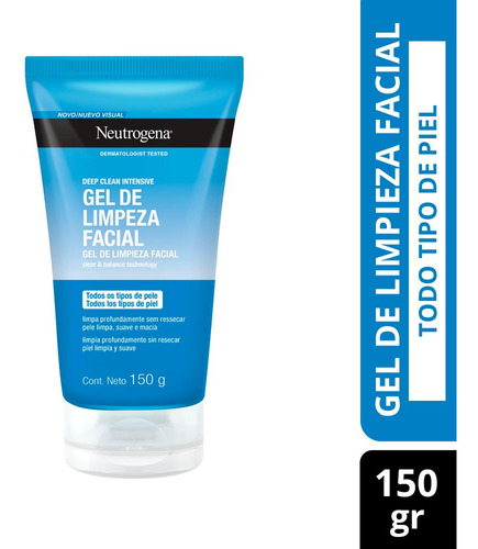 Gel De Limpieza Facial Neutrogena® Deep Clean Intensive® 150