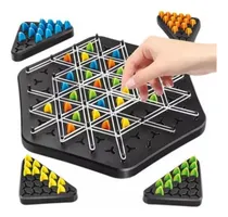 Comprar Jairtienda Juego De Ajedrez De Triángulo De Cadena, Juego De Banda De Goma Triggle, Innovador Juego De Mesa Educativo, Juego De Rompecabezas De Estrategia Triángulo Interactivo Para Niños Y Adultos