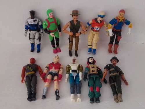 Figuras G.i. Joe Vintage Años 80s  10cm Precio Cada Uno 