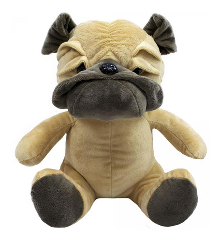 Cachorro Bull Dog Bravo 29cm - Pelúcia