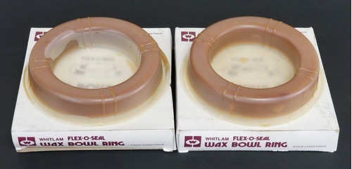 Lot Of 2 Nib Whitlam Fos1r Wax Bowl Rings For 3'' & 4''  Zzg