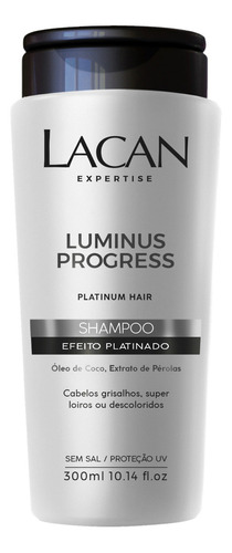 Lacan Platinum Progress Shampoo 300ml Ef.platinado