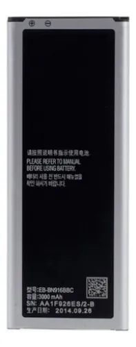 Batería Recargable Para Samsung Galaxy Note 4