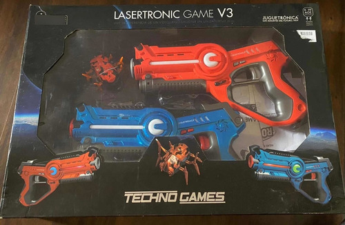 Pistola Láser Con Objetivo Movible -  Lasertronic Game V3