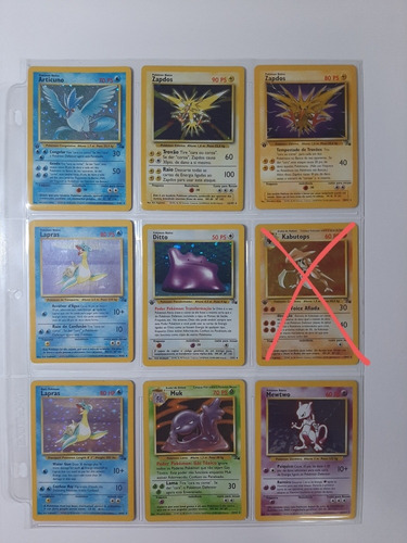 Imagem 7 de 9 de Pokémon Tcg - 1ª Geração - Base Set - 800+ Cards