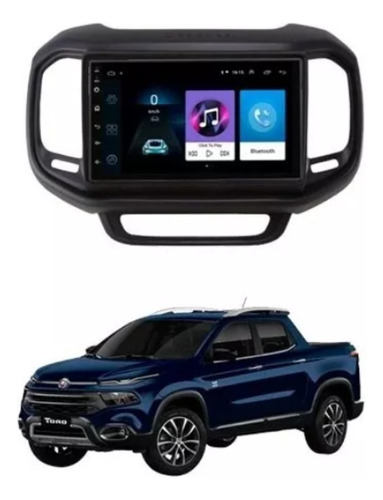 Radio Multimedia Quantum Android Fiat Toro 2gb Ram Carplay