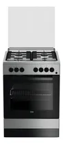 Comprar Cocina Beko FSE62110DX color acero inoxidable con puerta con visor 220V
