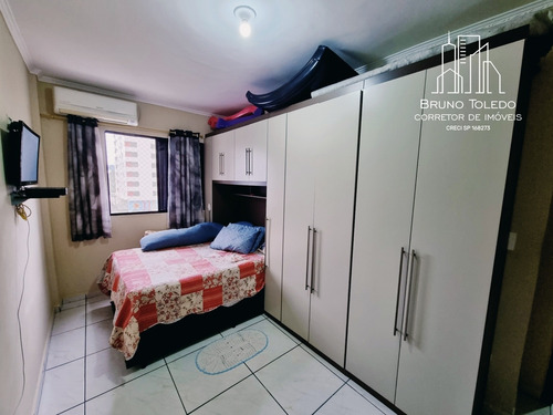 Imagem 9 de 10 de Apartamento 01 Dormitorio, Sacada, Canto Do Forte - Pg