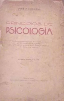 José Ingenieros: Principios De Psicologia - Edicion 1919
