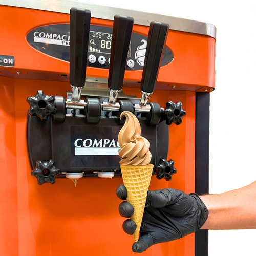 Máquina De Sorvete Expresso Compacta Soft Mix Compacta Print
