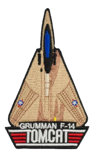 Bordado Parche Termoadhesivo, Mxgmc-001, 1 Parche,f-14grumma