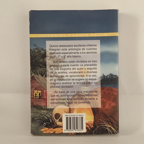 Imagen 3 de 3 de Cuentos Chilenos Fidel Sepúlveda Libro Usado