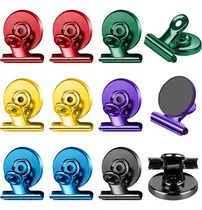 Comprar Paquete 12 Clips Magnéticos Fuertes - Pizarra Blanca Resiste