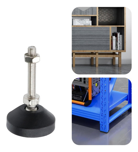 4 Pies Regulables Con Rosca M8 Pie Nivelador Pata Mueble