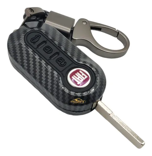 Funda Llave Control Fiat Uno 500 Abarth Sporting Mobi Carbon