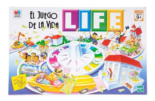 Juego De La Vida Life Art.3013 Clásico - Hasbro Original P3