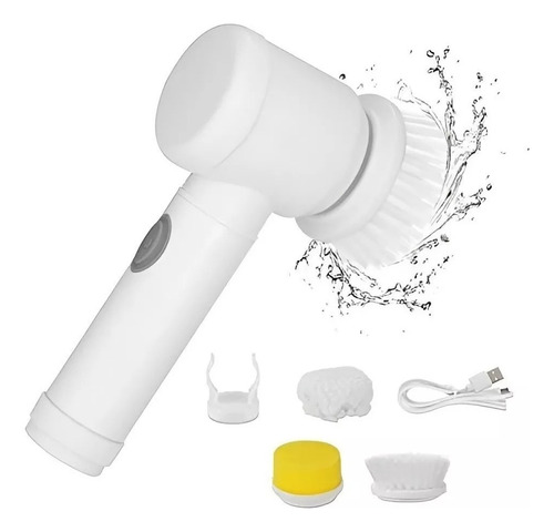 Cepillo Limpieza Electrico Multifuncional Para Cocina 5 En 1