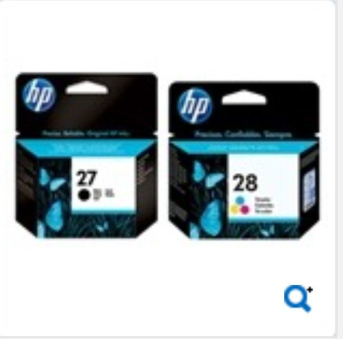 Cartucho Hp 27.28 Originales 100% Garantizados Nuevos 