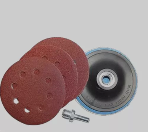 Disco de Base con Velcro para Lijar de 4,5 Pulgadas Accesorio para Pulir  con Taladro