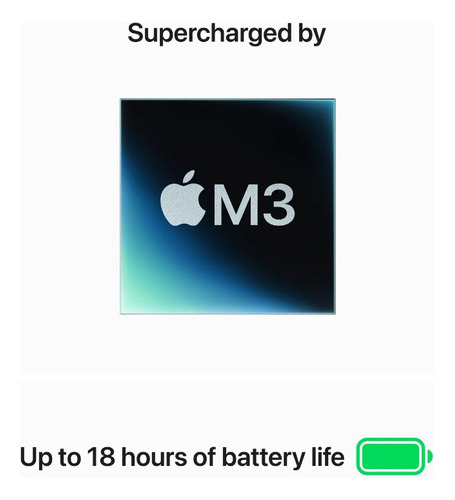 MacBook Air 13-inch 13" color space gray 8GB de Ram - 512GB SSD - Apple Chip M3 - Distribuidor Autorizado