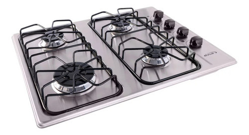 Estufa De Empotrar Abba 4 Puestos Glp Cg 4pl Ea Acero Inox Color Acero Inoxidable