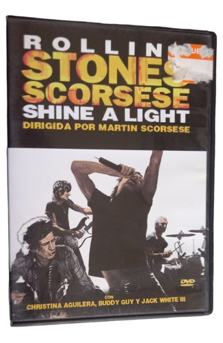Película Stones Scorsese Shine A Light 2008