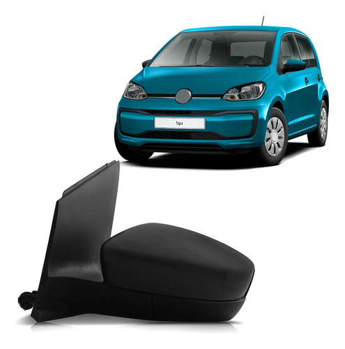 Espejo Lateral Izquierdo Con Control Manual Vw Up 