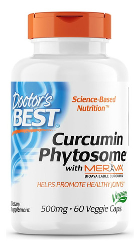 Curcumina Fitosomada 500 Mg Doctor's Best 60 Cápsulas