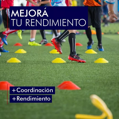 Set Kit De Entrenamiento Futbol Step+aros+vallas+conos+esca