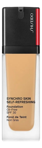 Base de maquiagem em liquid Shiseido Synchro Skin Synchro Skin Self-Refreshing tom 340 oak - 30mL