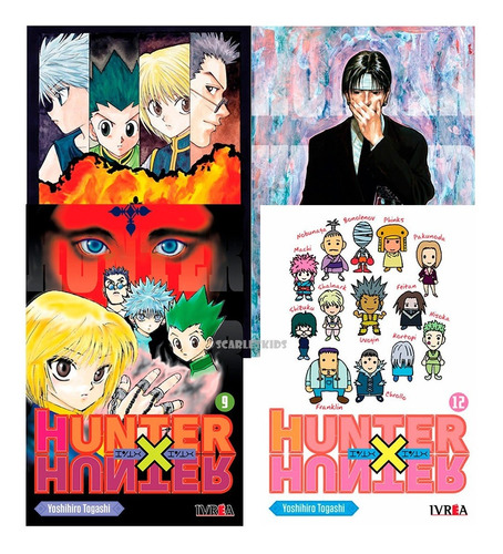 Manga Hunter X Hunter 4 Tomos Elige Tu Tomo Scarlet Kids