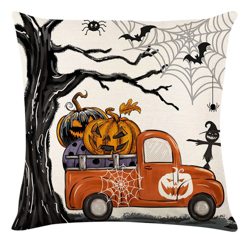 Fundas De Almohada Decorativas K Halloween, 45 X 45 Cm, Indi