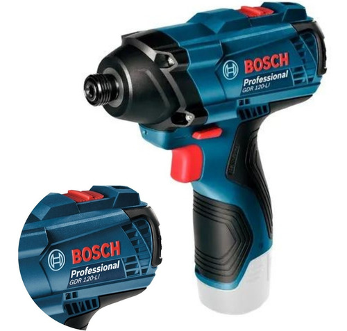 Llave De Impacto Atornillador Inalámbrica Bosch Gdr 120-li 