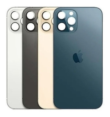 Tapa Trasera Repuesto Compatible Para iPhone 12 Pro Con Logo