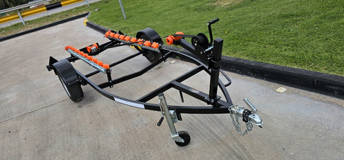 Trailer Nautico Para Moto Triplaza Homologado Patentable