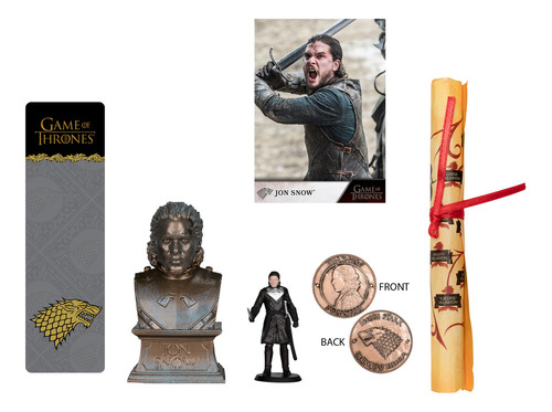 Caja De Coleccionista House Of The Dragon / Game Of Thrones - Jon Snow