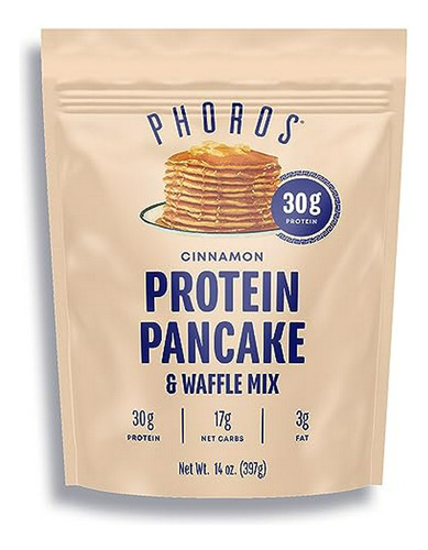 Protein Pancake & Waffle Mix By Phoros Nutrition, Low Carb, 