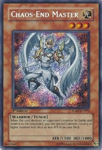 Amo Del Fin Del Caos Secret Raro Yugioh