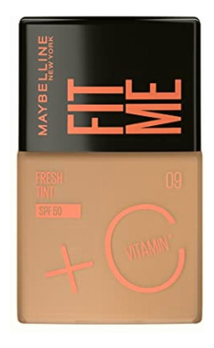 Base De Maquillaje Fit Me Fresh Tint, 09 Maybelline Ny