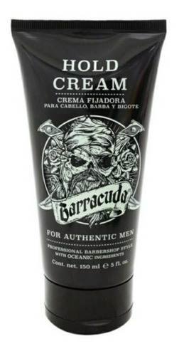 Barracuda Crema Fijadora Cabello, Barba Y Bigote Hold Cream