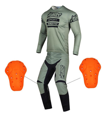 Conjunto De Jersey Y Pantalón Willbros Para Motocross Dirt