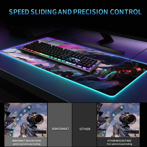 Gaiamat Xxl Rgb Gaming Alfombrilla De Ratón,alfombrilla D...