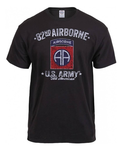 Camiseta Rothco Estampada Distressed 82nd Airborne En Remate