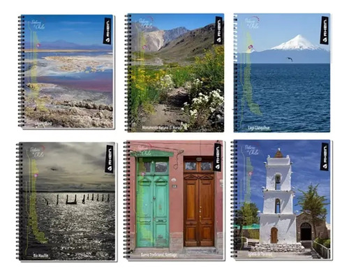Cuaderno Universitario Travel 7mm 100 Hojas Rhein
