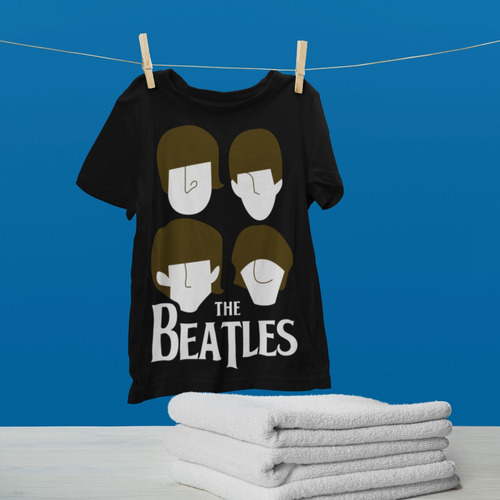 Remera Estampada De The Beatles