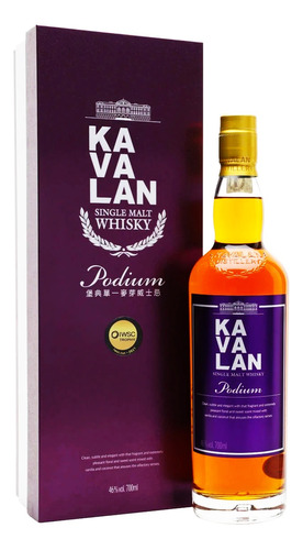 Whisky Kavalan Podium Single Malt Taiwanés 700ml 46% Abv