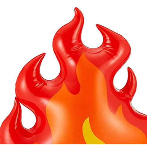 2 Outdoor Inflatable Campfire Set For Festive 2 Pcs