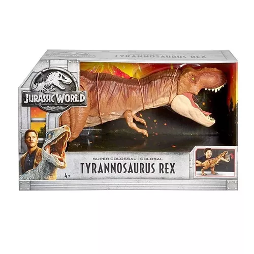 Tiranossauro Rex Super Colossal Jurassic World Mattel Fmm63 - Vals Magazine