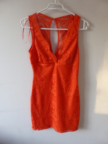 Vestido Encaje Zara Talla S