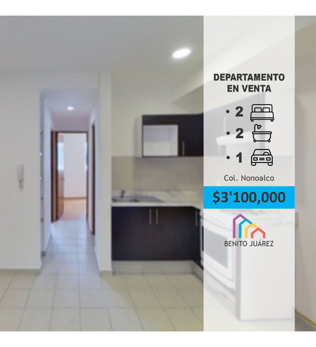 Departamento En Venta En Nonoalco.